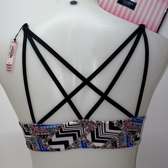 🔥VICTORIA SECRET BRA very sexy lightly lined plunge SZ 32C New - Picture 4 of 5